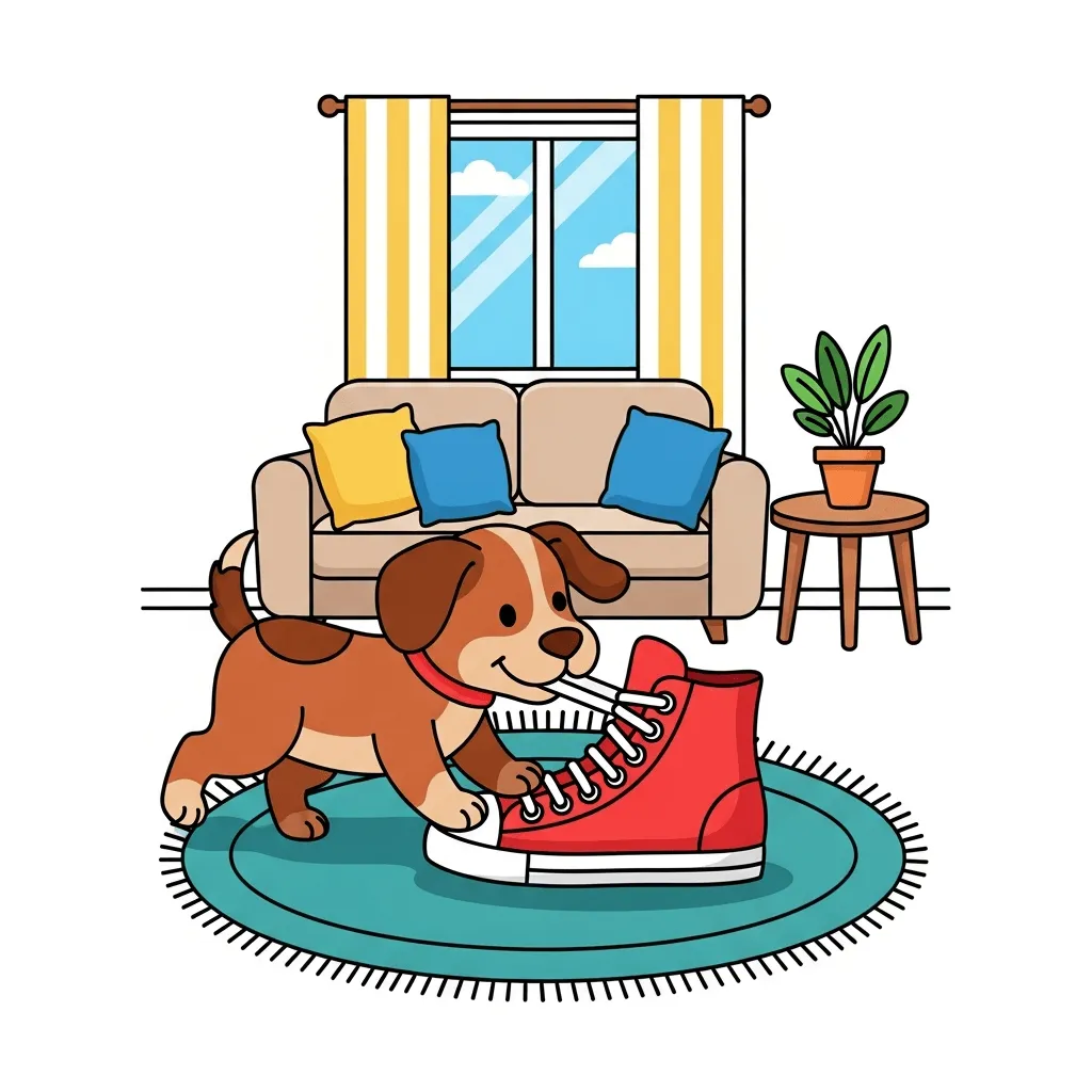 Quand zouzou était un jeune chiot